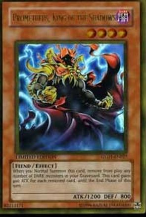 Prometheus, King of the Shadows [GLD1-EN027] Gold Rare