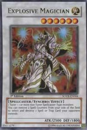 Explosive Magician [SOVR-EN044] Ultra Rare