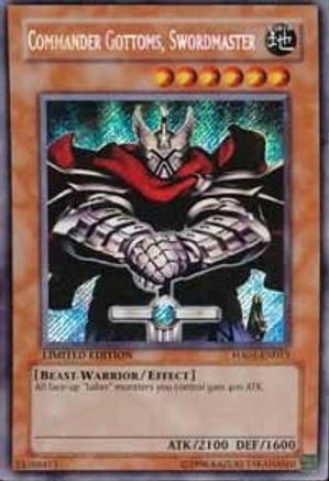 Commander Gottoms, Swordmaster [HA01-EN013] Secret Rare