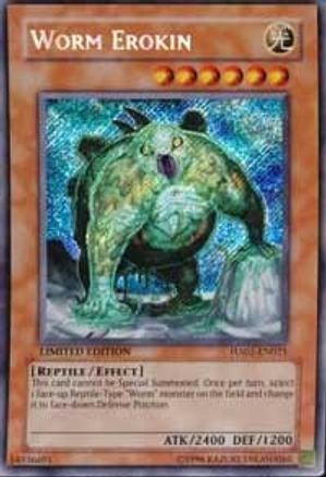 Worm Erokin [HA01-EN021] Secret Rare