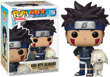 Funko: Naruto - Kiba with Akamaru 1194 Pop!