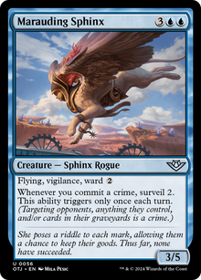 Marauding Sphinx [Outlaws of Thunder Junction]