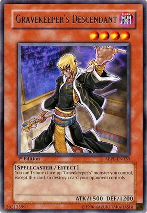 Gravekeeper's Descendant [ABPF-EN028] Rare