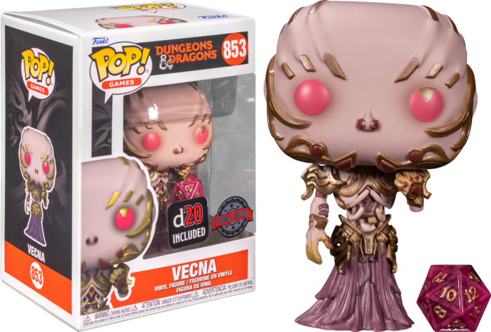 Funko: Dungeons & Dragons - Vecna with d20 853 Pop!
