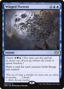 Winged Portent [Innistrad: Crimson Vow]