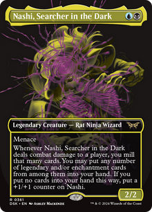 Nashi, Searcher in the Dark (Showcase) [Duskmourn: House of Horror]
