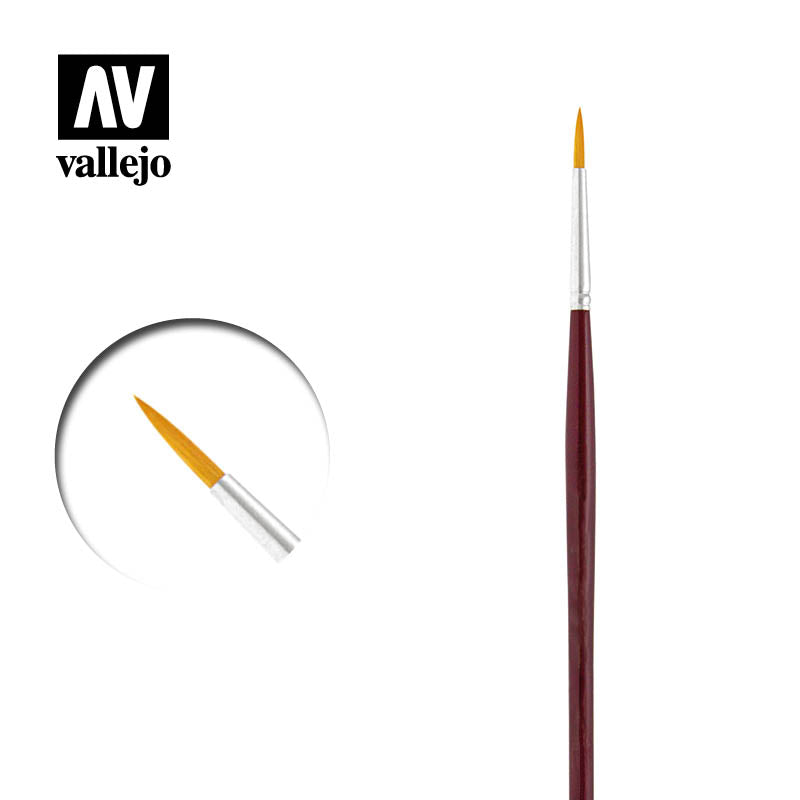 Vallejo: Brushes - Round Toray Brush No. 3