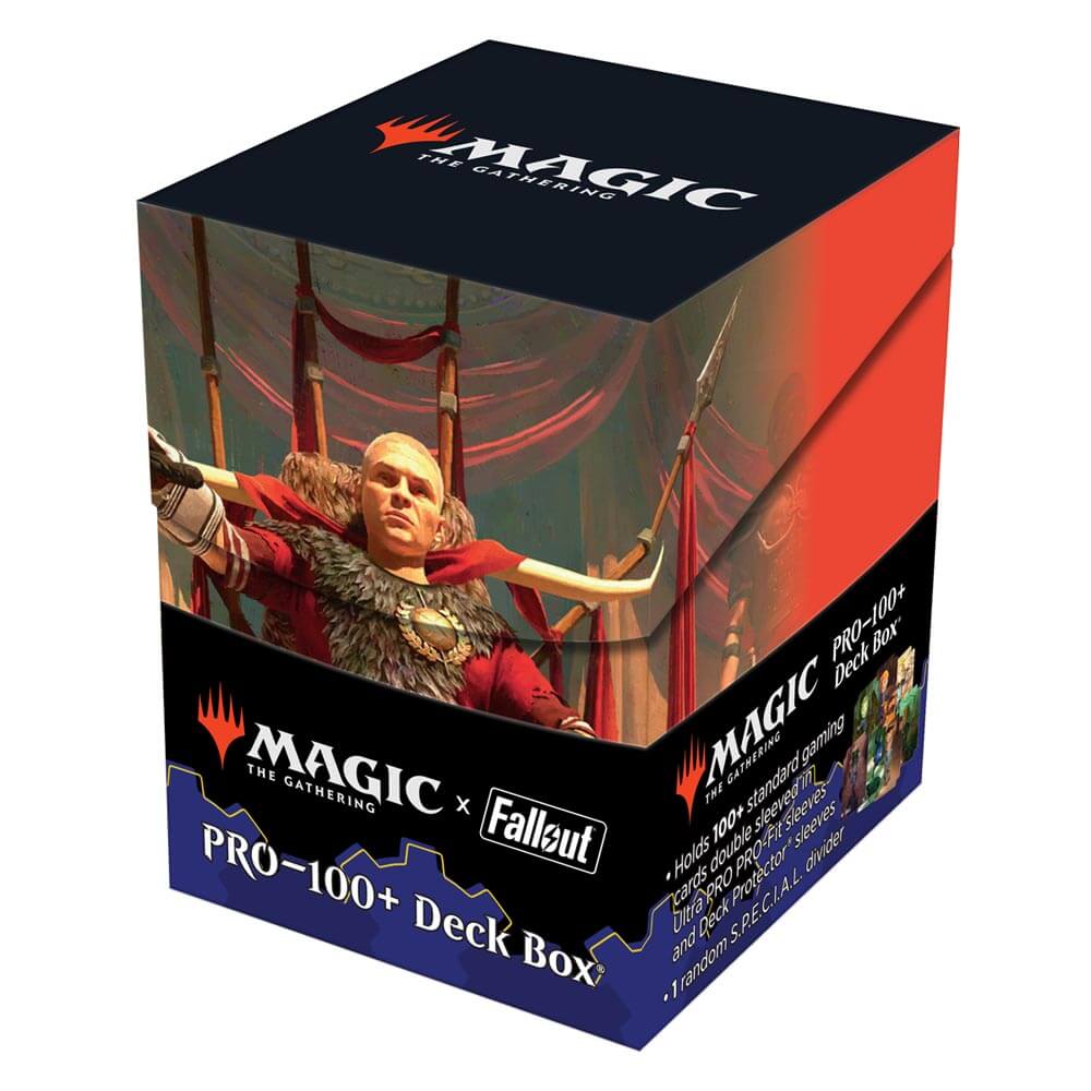 MTG: Deck Box Fallout 100+ Caesar
