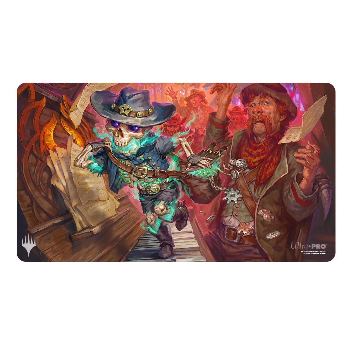 Ultra Pro: Outlaws of Thunder Junction Playmat Key Art 1