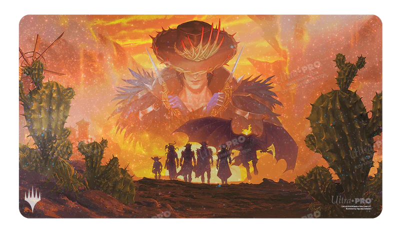 MTG: Playmat Outlaws at Thunder Junction  Holofoil