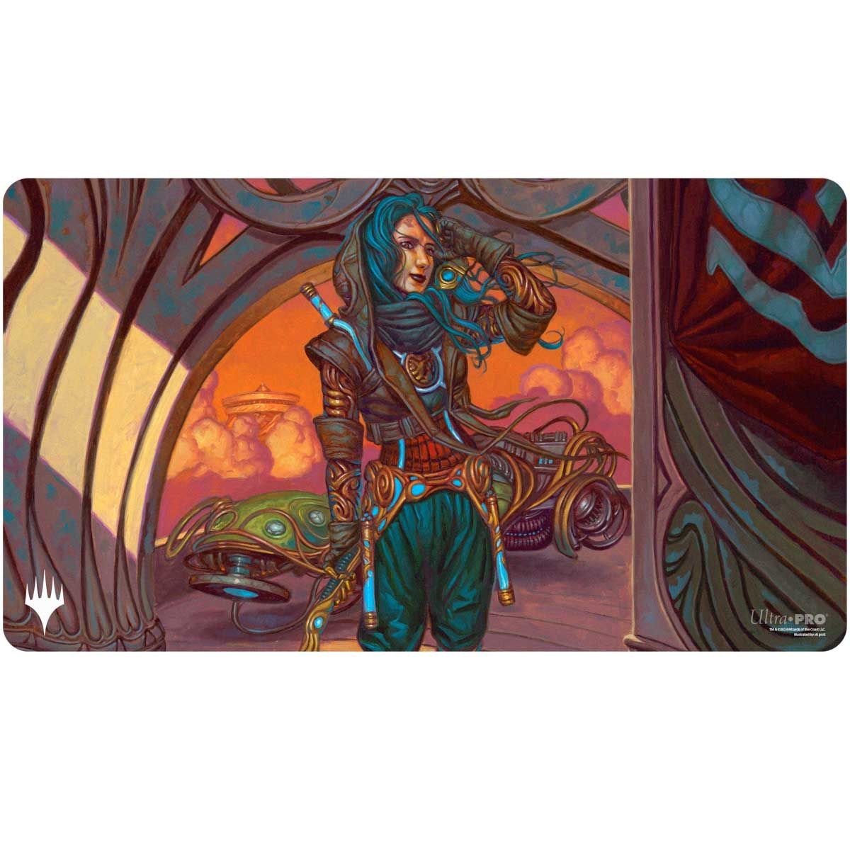 Ultra Pro: Aetherdrift Playmat (DFT) - Sita Varma, Masked Racer