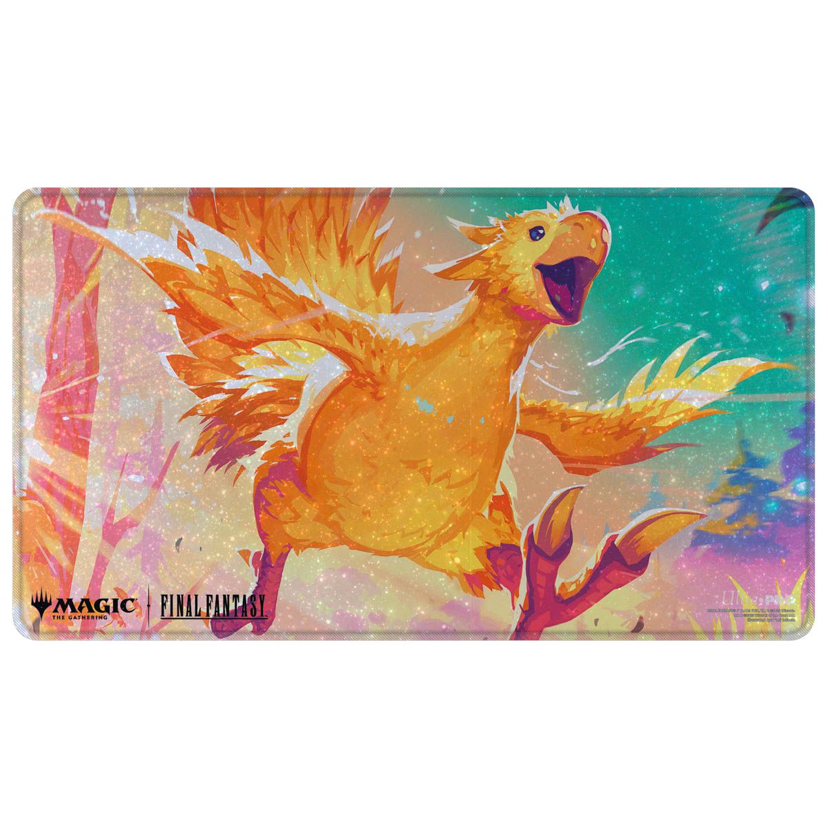 Ultra Pro: Final Fantasy Holofoil Playmat (Travelling Chocobo - Yellow)