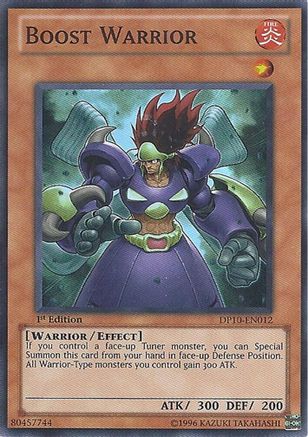Boost Warrior [DP10-EN012] Super Rare