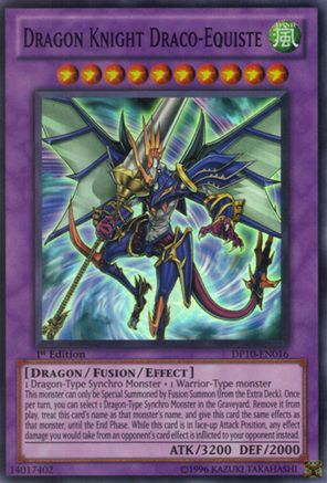 Dragon Knight Draco-Equiste [DP10-EN016] Super Rare