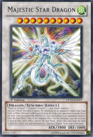 Majestic Star Dragon [DP10-EN017] Rare