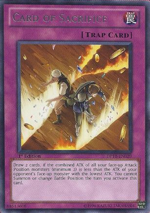 Card of Sacrifice [DP10-EN029] Rare