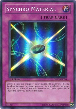 Synchro Material [DP10-EN030] Super Rare
