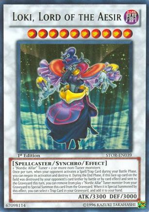 Loki, Lord of the Aesir [STOR-EN039] Ultra Rare