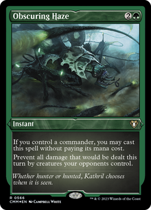 Obscuring Haze (CMM-566) - Commander Masters Etched Foil