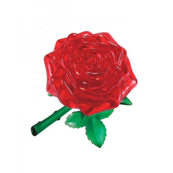 Crystal Puzzle: Red Rose