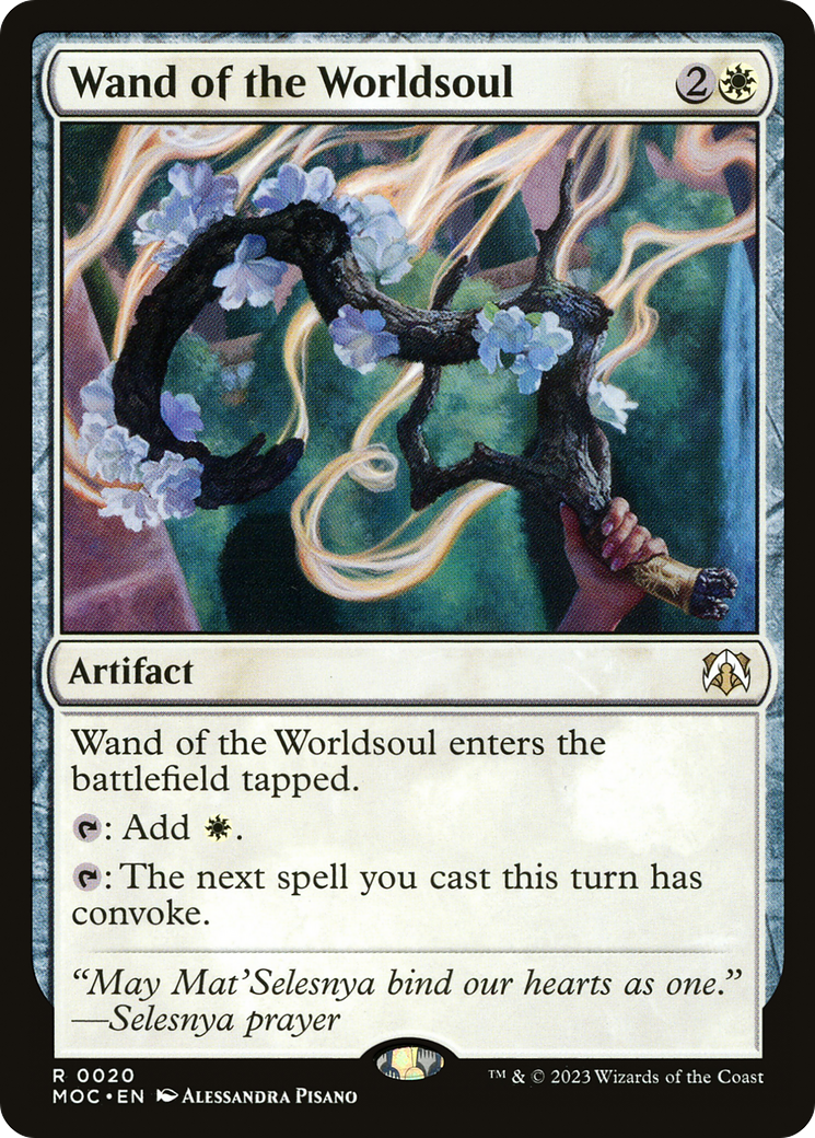 Wand of the Worldsoul [March of the Machine Commander]