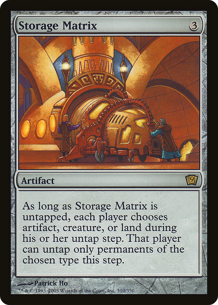 Storage Matrix [Ninth Edition]