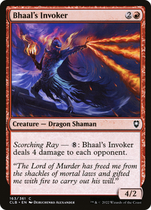 Bhaal's Invoker [Commander Legends: Battle for Baldur's Gate]