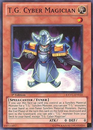T.G. Cyber Magician [EXVC-EN016] Super Rare