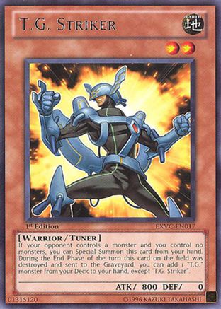 T.G. Striker [EXVC-EN017] Rare