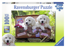 Ravensburger: Travelling Puppies Puzzle 100pc