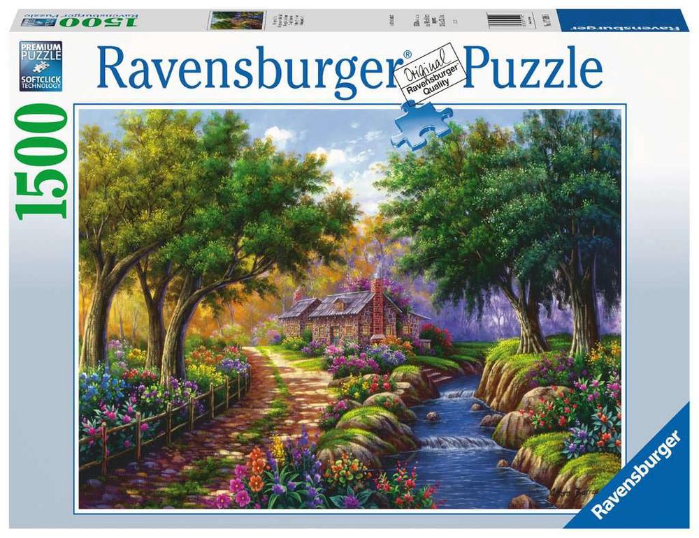 Ravensburger: Cottage by the River 1500pc