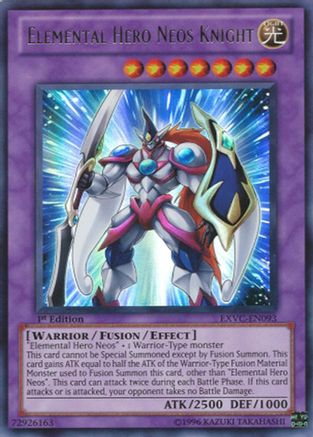 Elemental Hero Neos Knight [EXVC-EN093] Ultra Rare