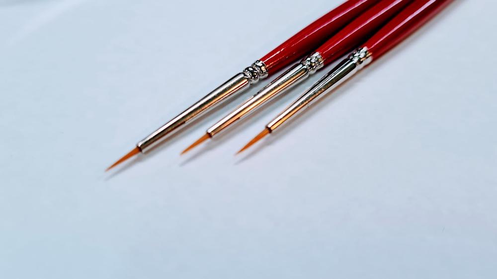 VP Leonhardy 3pc Modellers Miniature Detail Brush Set