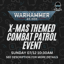 Warhammer 40k - X-mas Themed Combat Patrol Event - Highpoint