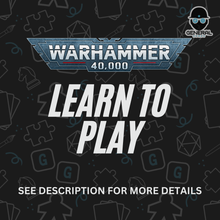 Warhammer 40K - Learn to Play - Frankston