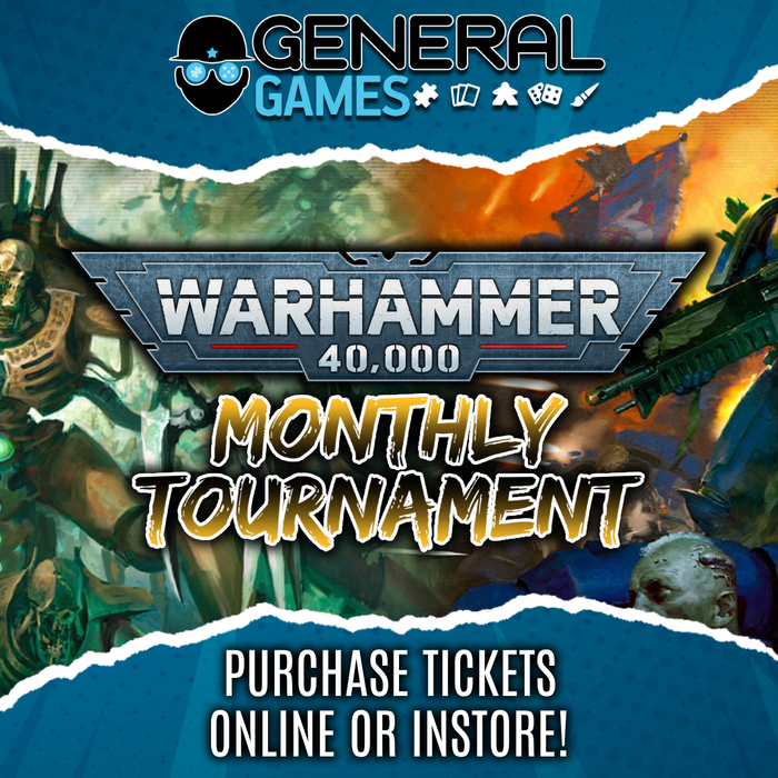 General Games Chirnside Park Monthly Warhammer 40k Tournament - May 18th