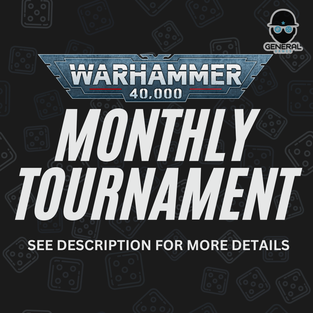 Warhammer 40k - Tournament Ticket (30/08/2026) - Frankston
