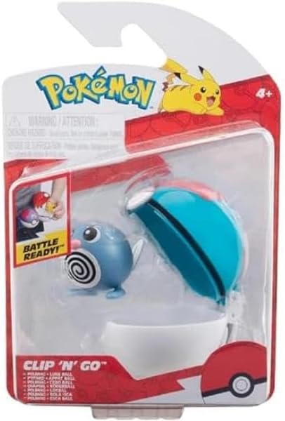 Pokemon: Clip n Go - Poliwag