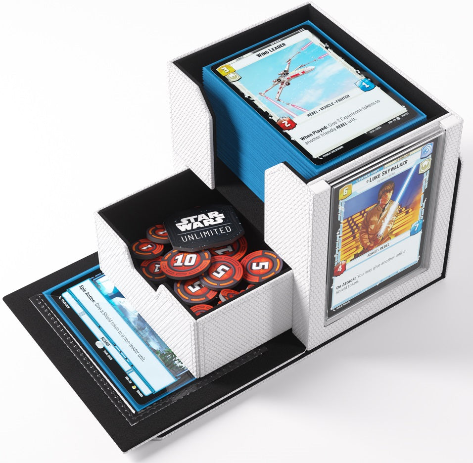 Gamegenic: Star Wars Unlimited Deck Pod - White/Black