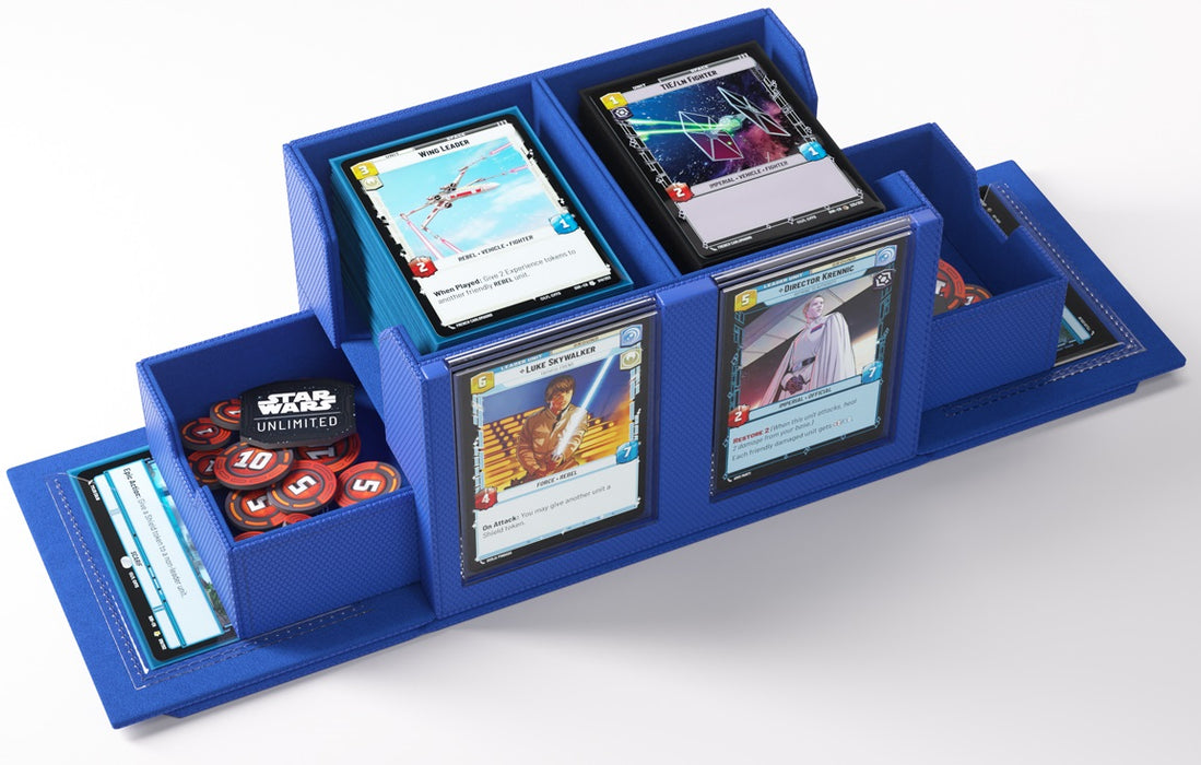 Gamegenic: Star Wars Unlimited Double Deck Pod - Blue