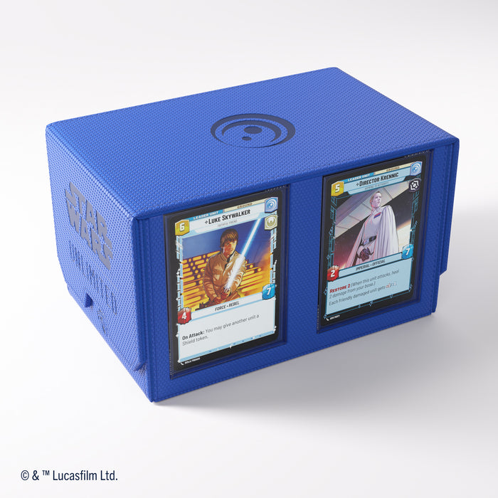 Gamegenic: Star Wars Unlimited Double Deck Pod - Blue