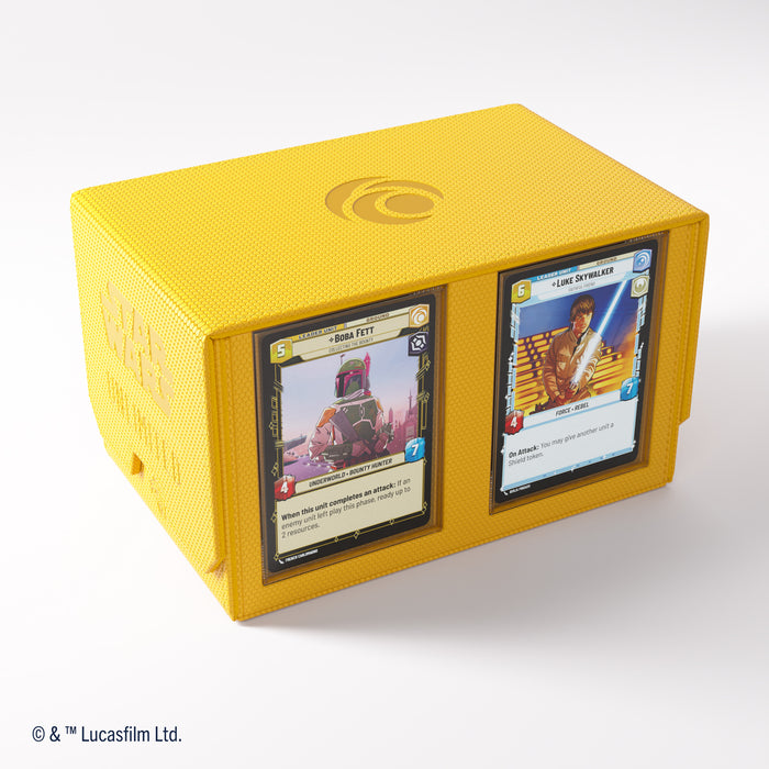 Gamegenic: Star Wars Unlimited Double Deck Pod - Yellow