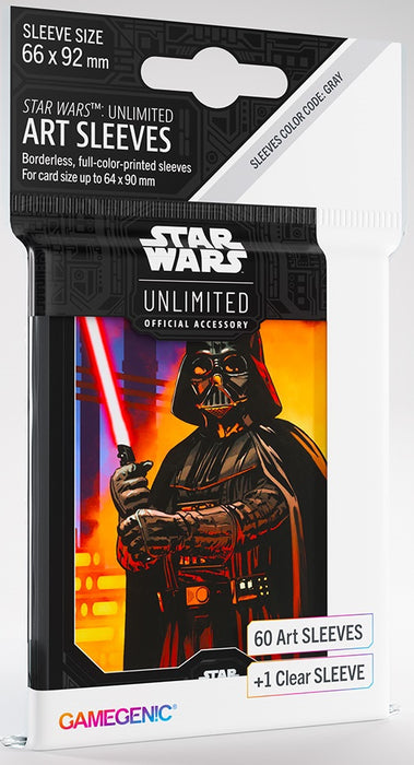 Gamegenic: Star Wars Unlimited Art Sleeves - Darth Vader