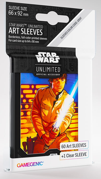 Gamegenic: Star Wars Unlimited Art Sleeves - Luke Skywalker