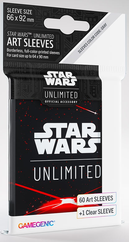 Gamegenic: Star Wars Unlimited Art Sleeves - Space Red