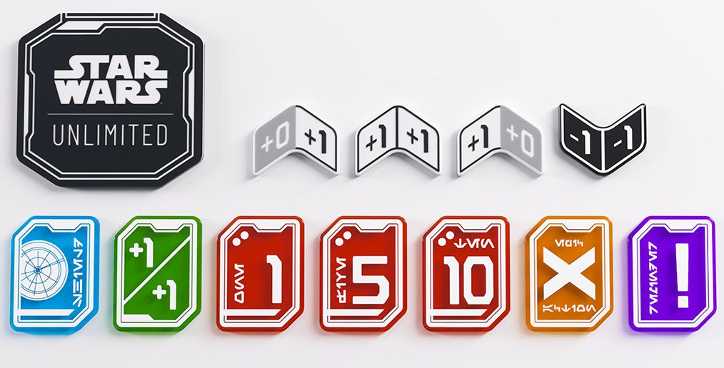 Gamegenic: Star Wars Unlimited Acrylic Tokens