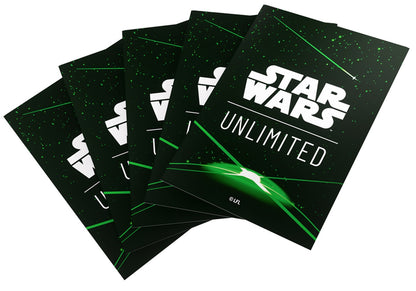 Gamegenic: Star Wars Unlimited Art Sleeves - Card Back Green