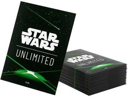 Gamegenic: Star Wars Unlimited Art Sleeves - Card Back Green