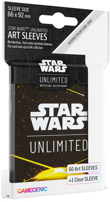 Gamegenic: Star Wars Unlimited Art Sleeves - Card Back Yellow