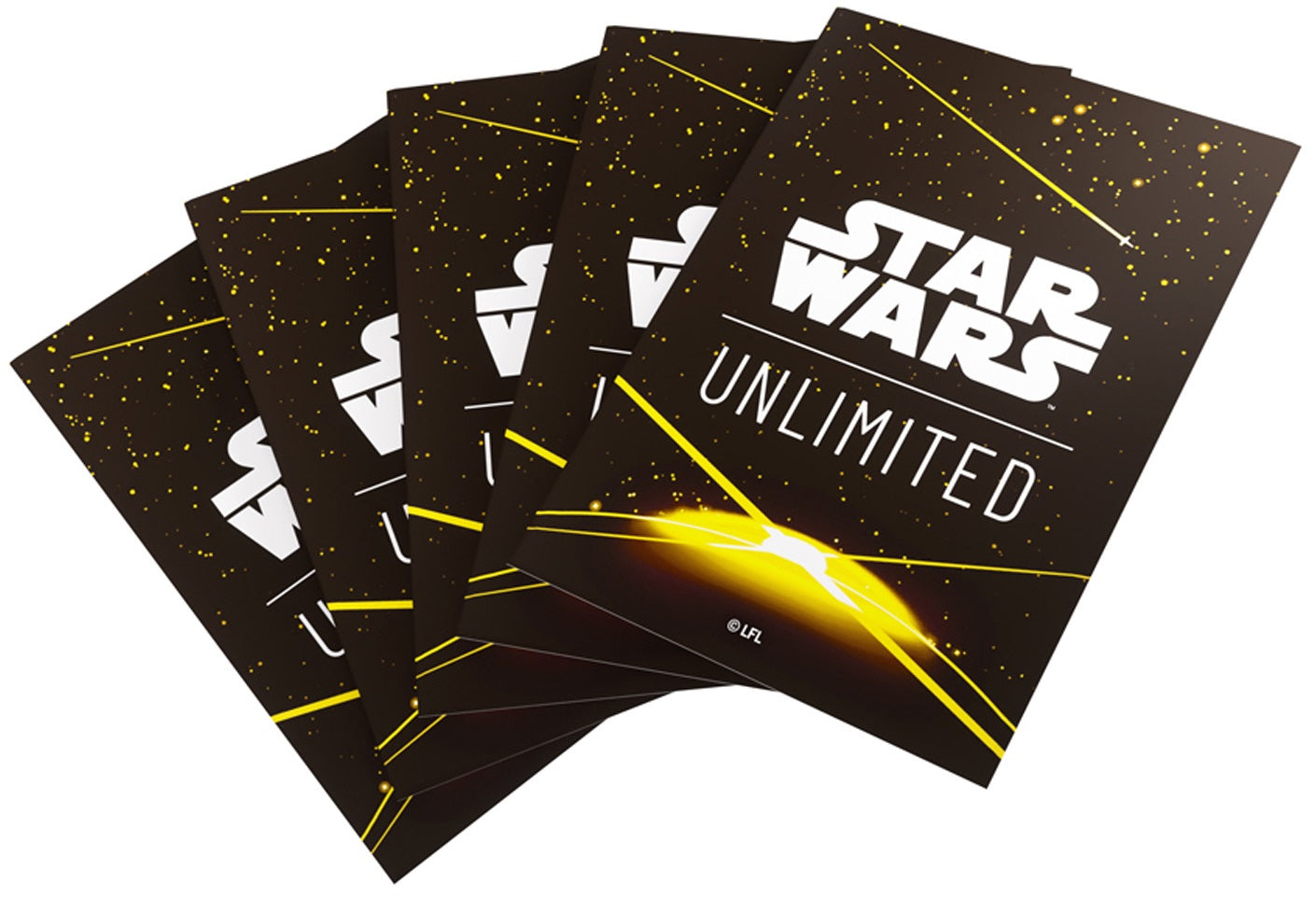 Gamegenic: Star Wars Unlimited Art Sleeves - Card Back Yellow